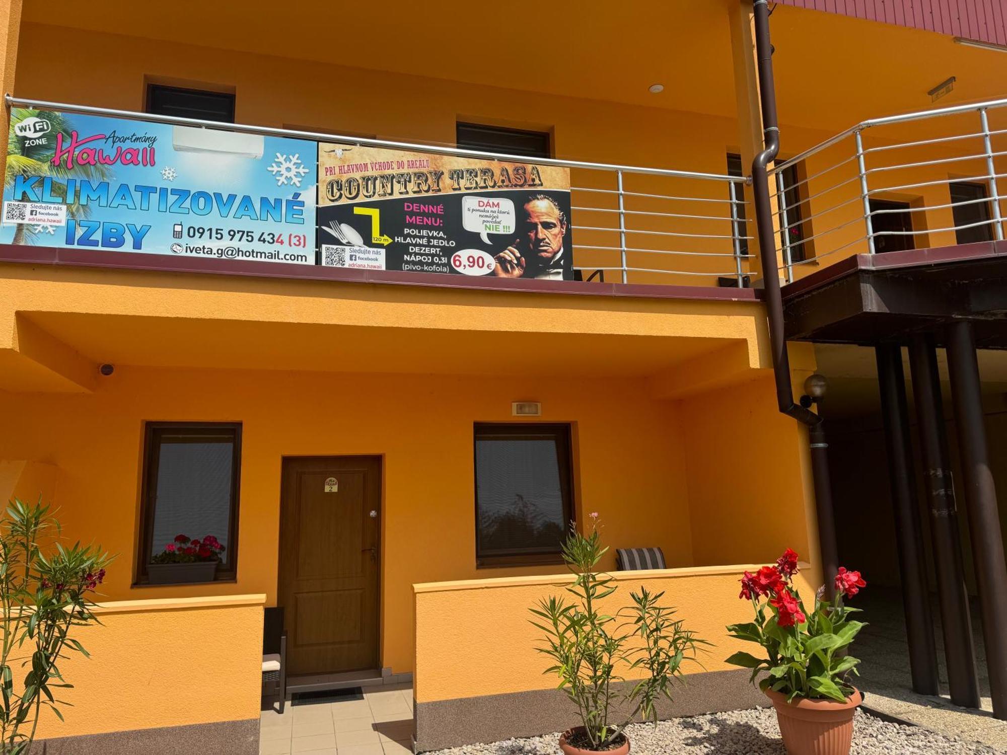 Apartmany Hawaii Patince Zewnętrze zdjęcie